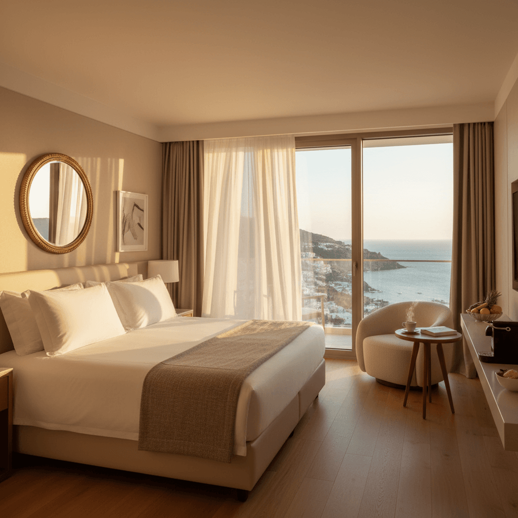 Comfortable luxury hotel accommodation included in tour package