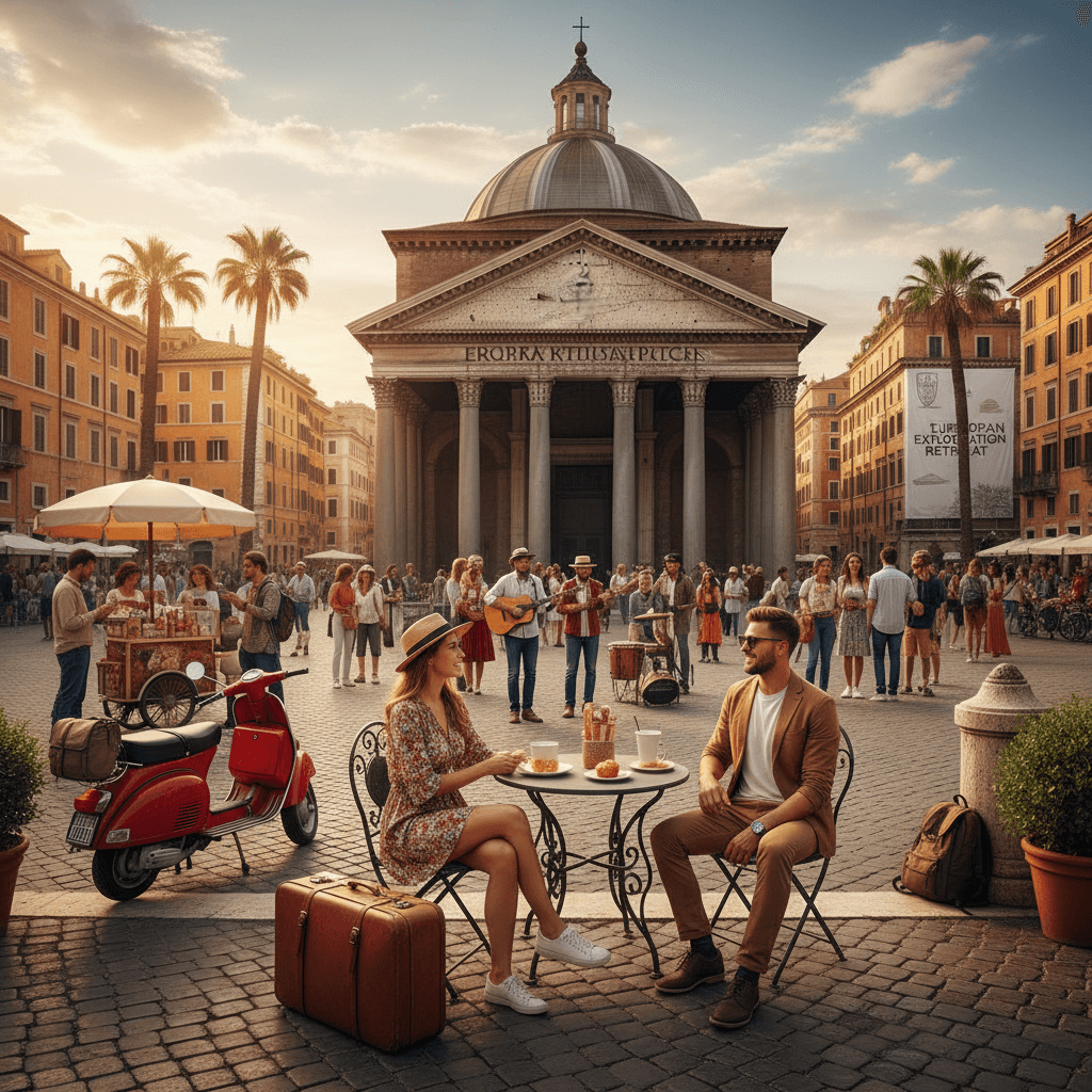 European destination travel and cultural exploration experience